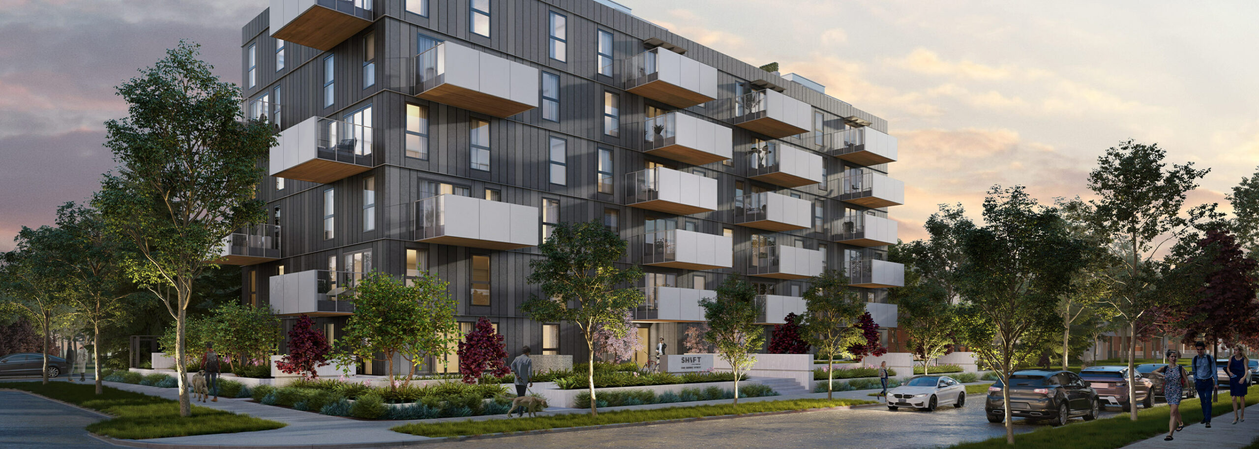 Vancouver 1 - 3 bedroom condos, Shift by Aragon Properties, Sleek and modern design, scandinavian design